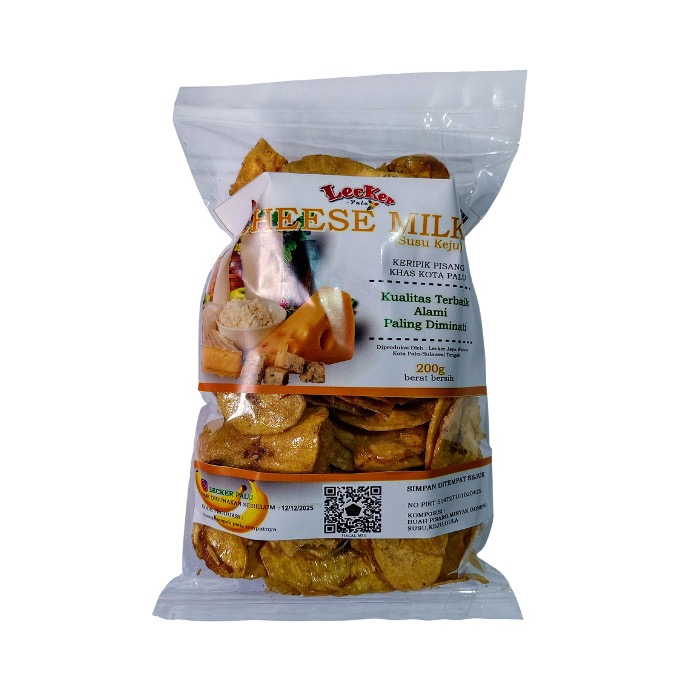 Keripik Pisang Cheese Milk