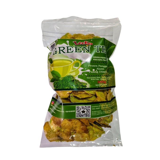 Keripik Pisang Green Tea