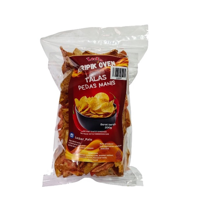 Keripik Talas Pedas Manis